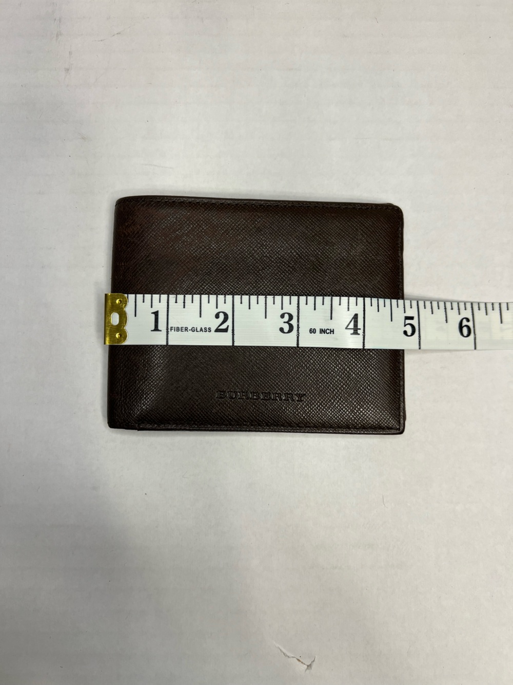 Burberry Bifold Wallet in a dark brown saffiano leather - Picture 14 of 14